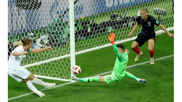 Jugada de Harry Kane ante Croacia