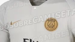 Foto de la camiseta del Paris Saint Germain.
