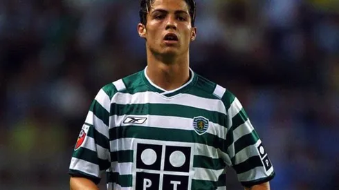Cristiano Ronaldo en Sporting de Lisboa.