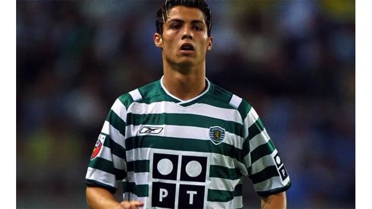 Cristiano Ronaldo en Sporting de Lisboa.