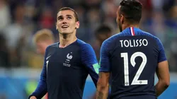 Antoine Griezmann y un rostro de felicidad.