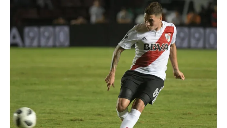 Quintero jugando para River