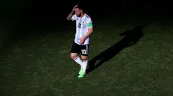 SIN RESPUESTAS. Lionel Messi durante la derrota contra Francia en octavos de final (Foto: Getty).