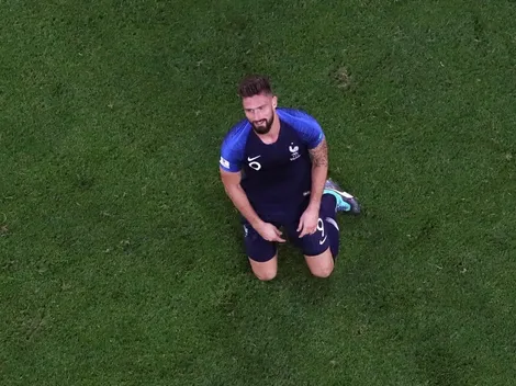Giroud es el peor delantero del Mundial y Twitter lo sabe