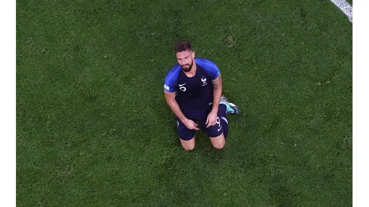LEJOS DEL GOL. Olivier Giroud firmó un nuevo partido sin goles con Francia (Foto: Getty).