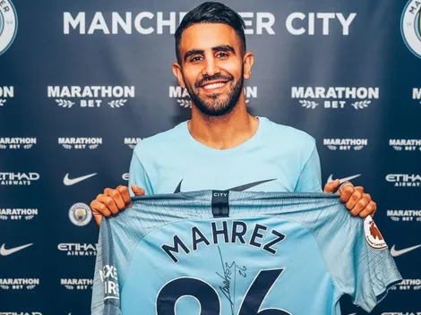 Apenas terminó Francia-Bélgica, el City anunció a su nuevo fichaje: Mahrez
