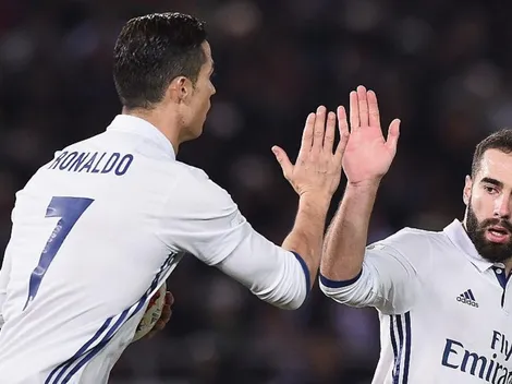 Dani Carvajal despidió a Cristiano Ronaldo en las redes