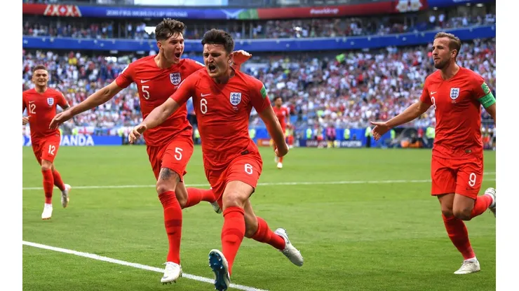 Inglaterra vs Croacia, semifinal de Rusia 2018. (Foto: Getty)