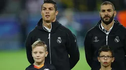 THE BOSS. Cristiano y Benzemá se despidieron por última vez.