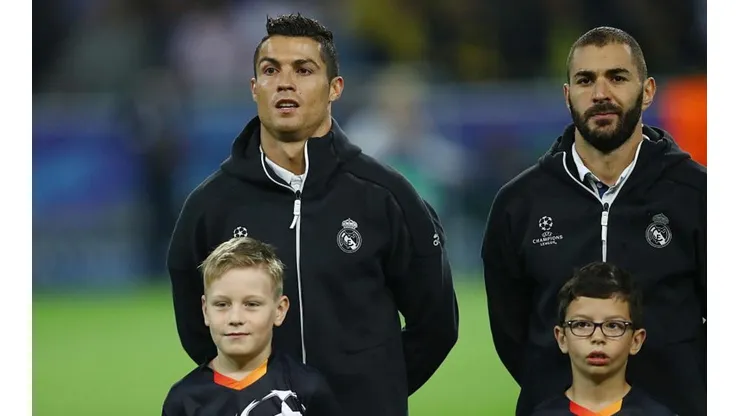 THE BOSS. Cristiano y Benzemá se despidieron por última vez.