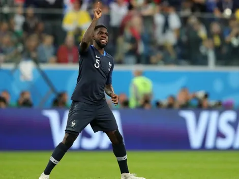 ¡De cabeza a la final! Umtiti pusó el primer gol del partido ante Bélgica e ilusiona a Francia