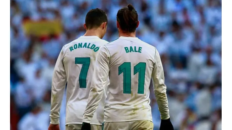 AMIGOS. Bale y CR7 se cansaron de hacer goles juntos.