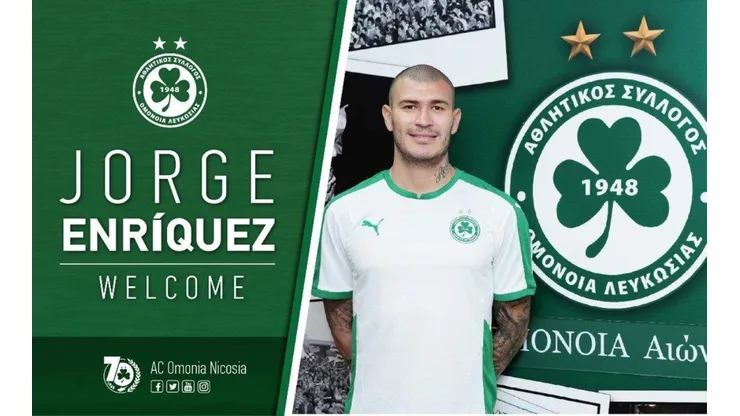 Chatón Enríquez se transformó en el refuerzo de AC Omonia Nicosia de Chipre.