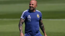 AGUANTA. Sampaoli continuaría en el cargo, al menos hasta agosto.
