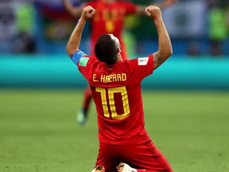 Hazard ya no sabe que más decir para que lo compre el Real Madrid