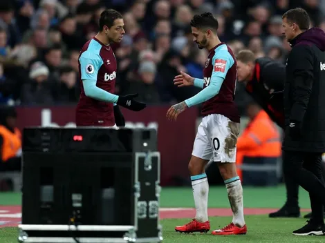 West Ham presentó al reemplazante de Lanzini y nuevo socio de Chicharito