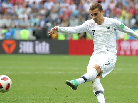 El golazo de Griezmann en el entrenamiento de Francia