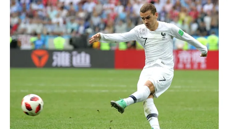 El golazo de Griezmann en el entrenamiento de Francia