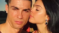 Georgina subió una foto muy hot con Cristiano Ronaldo en sus vacaciones