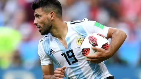 Agüero frente a Francia