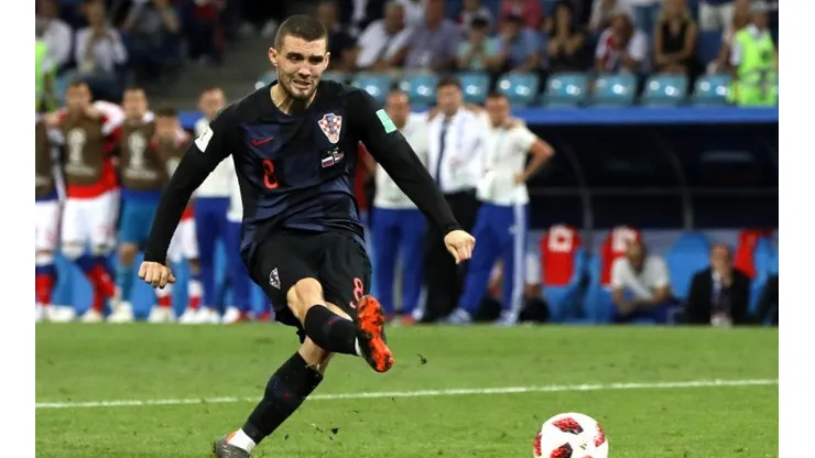 Mateo Kovacic en la Copa del Mundo.