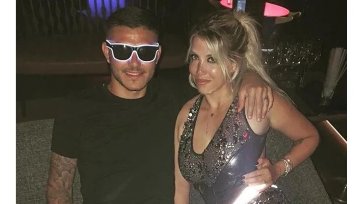 Foto de Wanda Nara con Mauro Icardi.