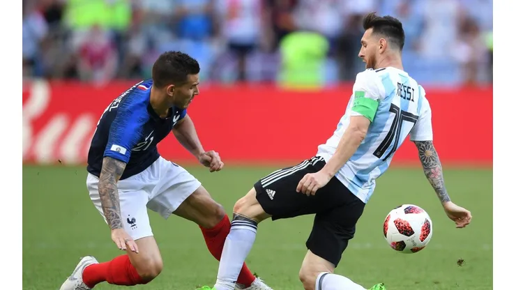 El duelo entre Francia y Argentina por octavos del Mundial.