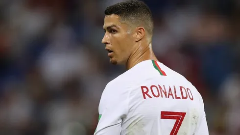 Foto de Cristiano Ronaldo, delantero de Portugal.