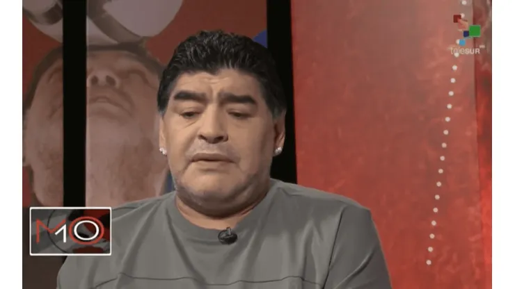 El Diego llenó de elogios a Francia y se rindió ante Mbappé