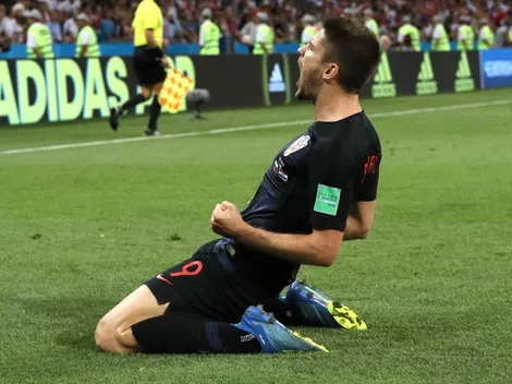 Nadie de Rusia pudo parar a Mandzukic, centró y Kramaric lo empató para Croacia