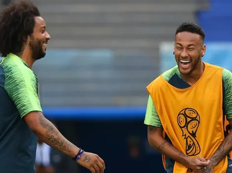 Lo que nadie te mostró: Marcelo se lesionó, no podía seguir, Neymar lo vio y actuó como un hermano