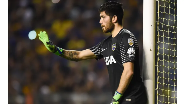 CUESTIONADO. De llegar otro arquero a Boca, Agustín Rossi perdería la titularidad (Foto: Getty).