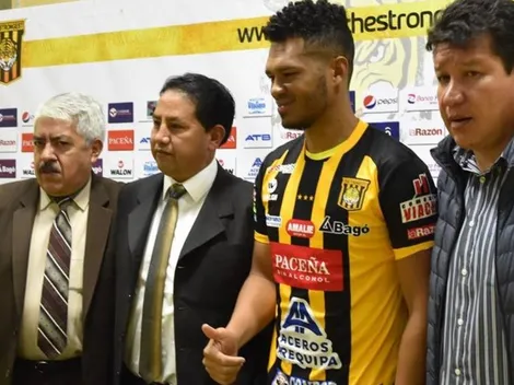 Rolando Blackburn fue presentado en Bolivia