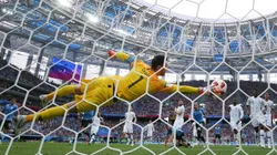 ¡ESTÁ DEMENTE! Llorís sacó una pelota descomunal.