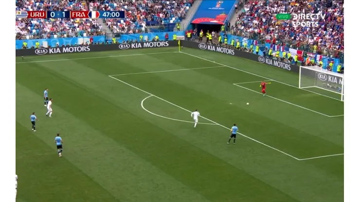 Casi hace un Willy Caballero: Griezmann apretó a Muslera y asustó a todo Uruguay
