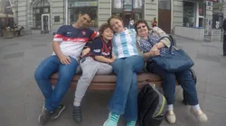 Diego Lionel, el pequeño argentino en Rusia con dos nombres de ídolos y entendió todo