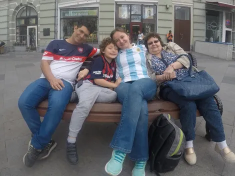 Diego Lionel, el pequeño argentino en Rusia con dos nombres de ídolos y entendió todo