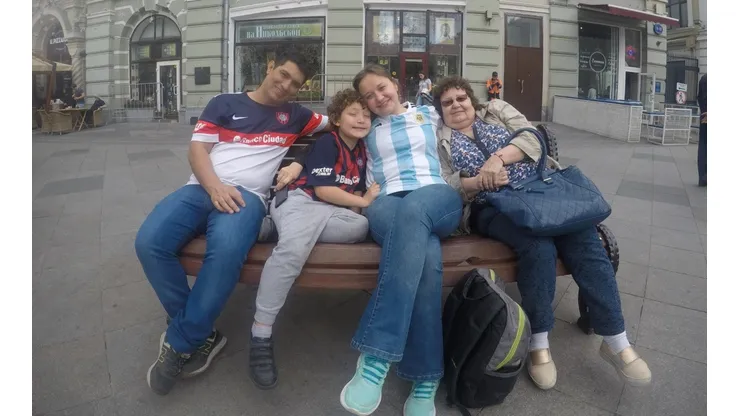 Diego Lionel, el pequeño argentino en Rusia con dos nombres de ídolos y entendió todo