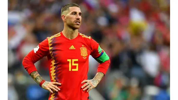 LÁGRIMAS DE CAPITÁN. La frustración de Sergio Ramos después de quedar afuera del Mundial (Foto: Getty).