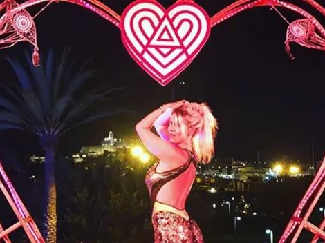 Wanda Nara se puso un vestido re ajustado, todo de brillos y la tildaron de "grasa"
