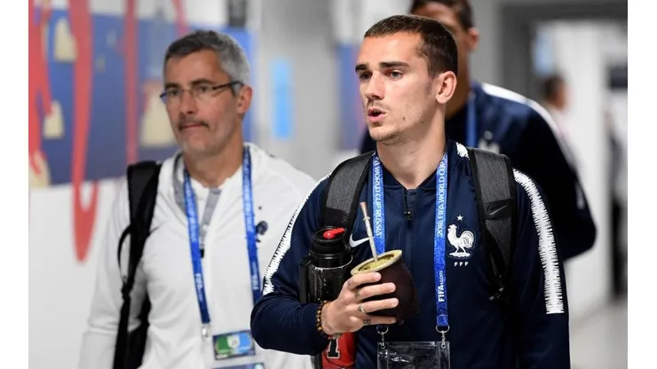 ¡TOMÁ MATE! Griezmann llegó haciendo lo que odia Suárez.