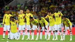 La Selección Colombia fue recibida por miles de hinchas en Bogotá.
