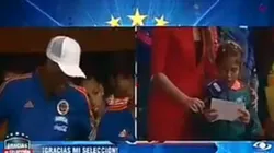 La carta de una niña que hizo emocionar a Yerry Mina y a toda Colombia