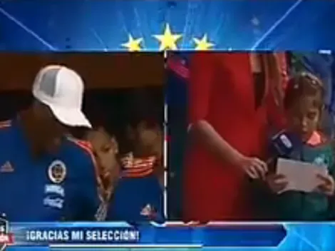 La carta de una niña que hizo emocionar a Yerry Mina y a toda Colombia