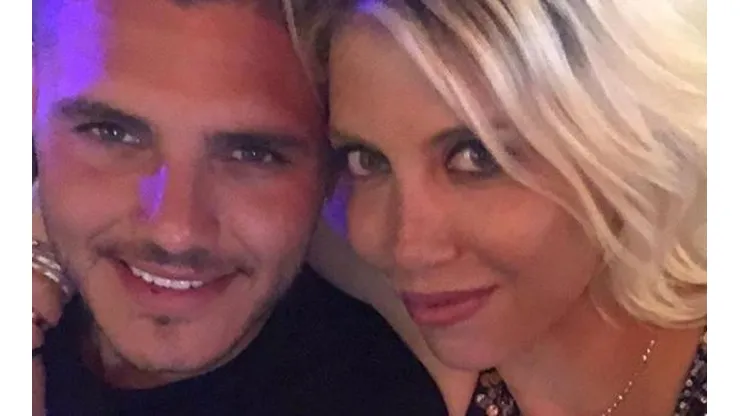 Wanda Nara subió un video a los besos con Icardi y con mucho escote