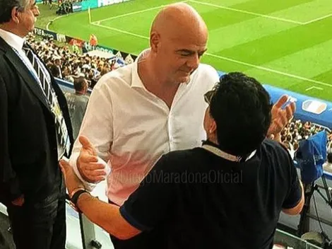 Maradona le pidió perdón a la FIFA