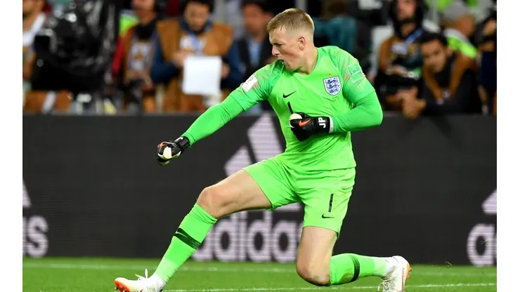 El secreto de Pickford durante los penales. (Foto: Getty)