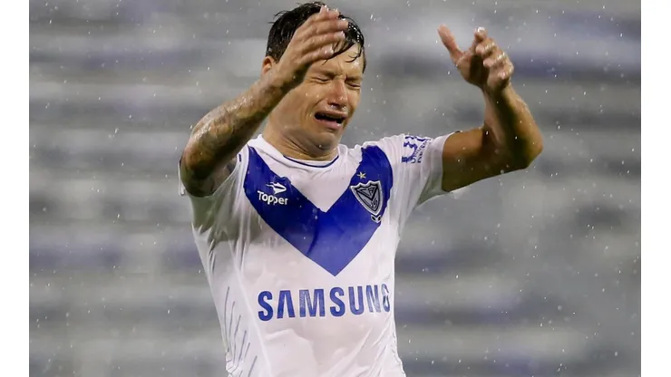 Zárate se queja en la Copa Libertadores 2014
