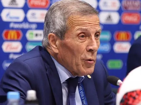 El palo de Tabárez para el único argentino que queda en Rusia 2018