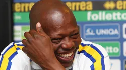 La divertida apuesta de Faustino Asprilla. (Foto: Getty)